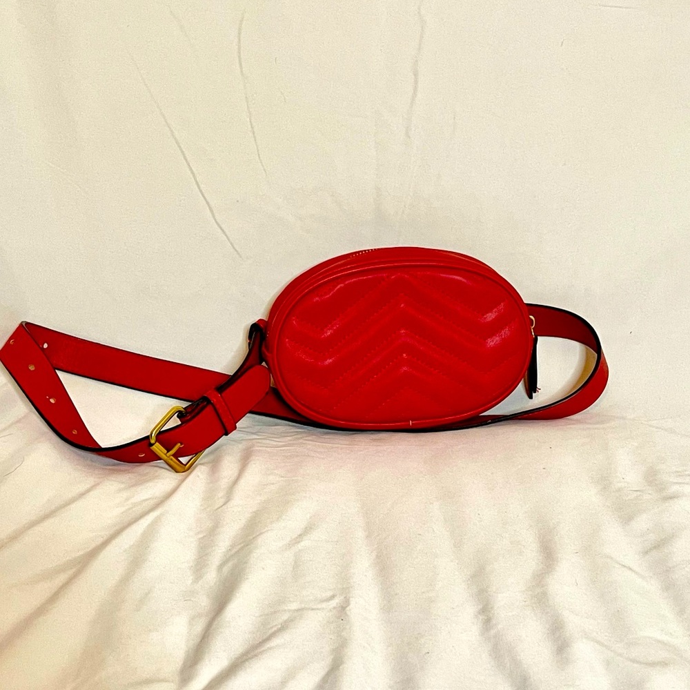Red Fanny pack